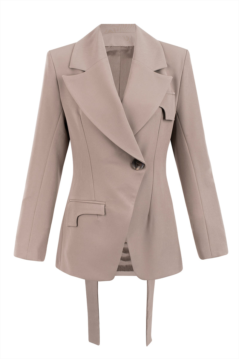 Magda Cinched Blazer – Carolina Machado