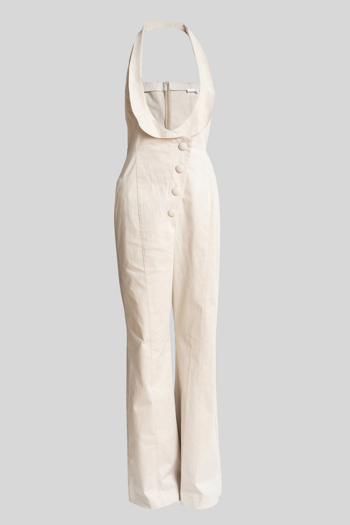 Zimmermann corsage 2024 linen jumpsuit